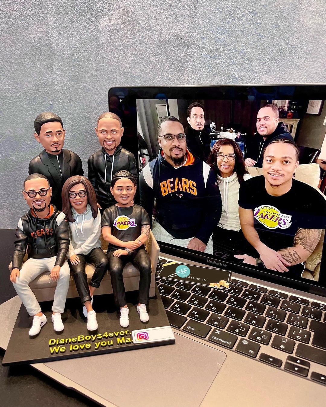 Family 3D Miniature