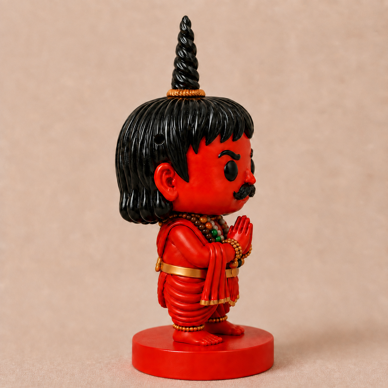 Chota Pandit Ji — Hand-Painted Resin Incense Holder