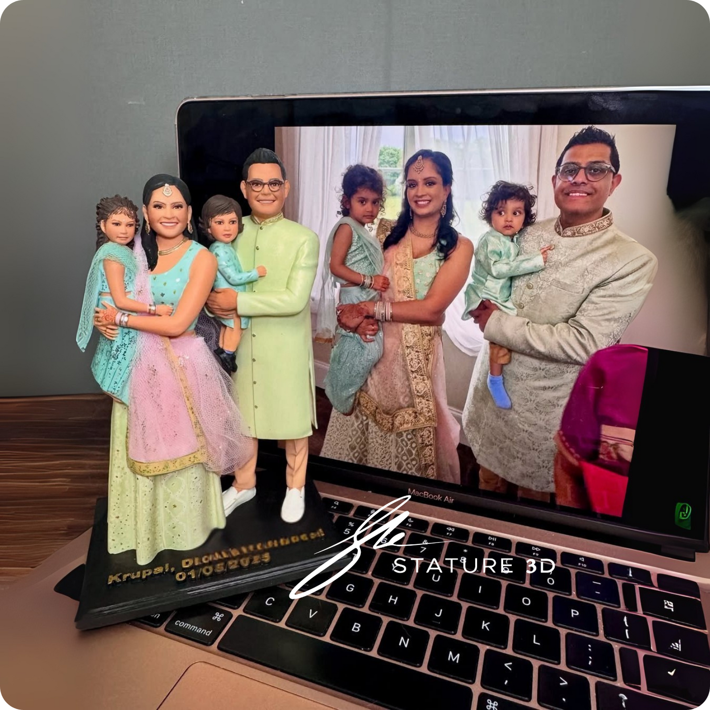 Family 3D Miniature
