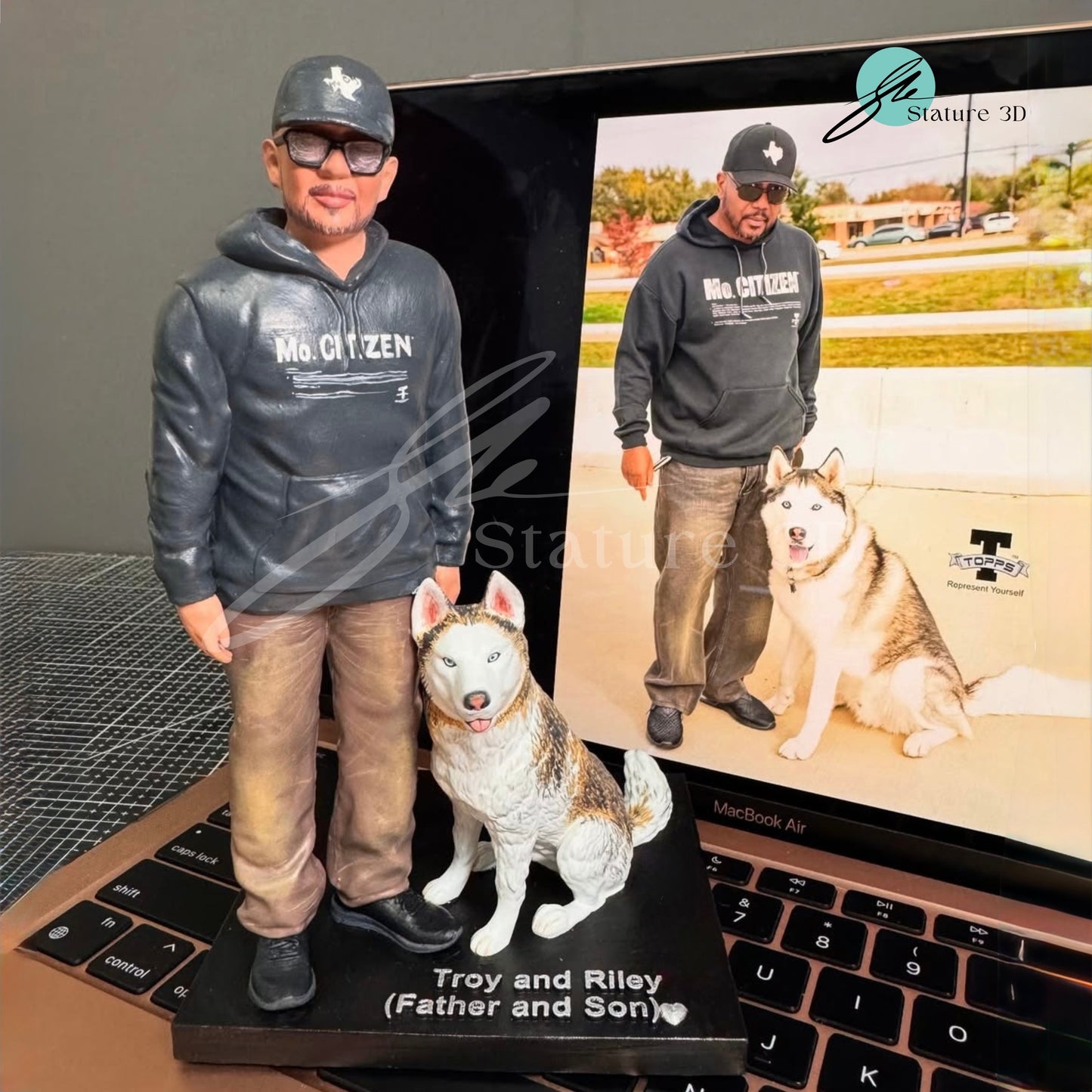 3D Miniature with Pet