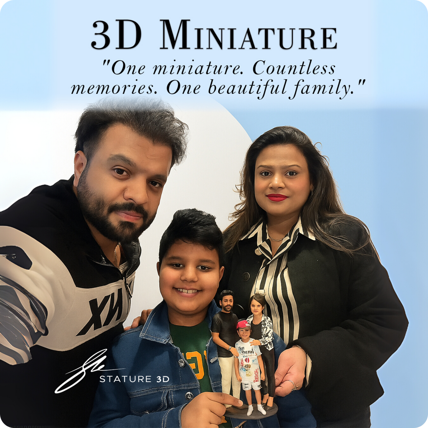 Family 3D Miniature