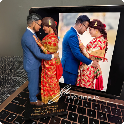 Couple(Traditional) Full Body Miniature - STATURE 3D