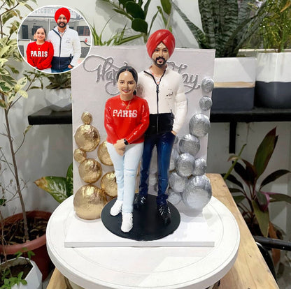 3D Couple Full Body Miniature