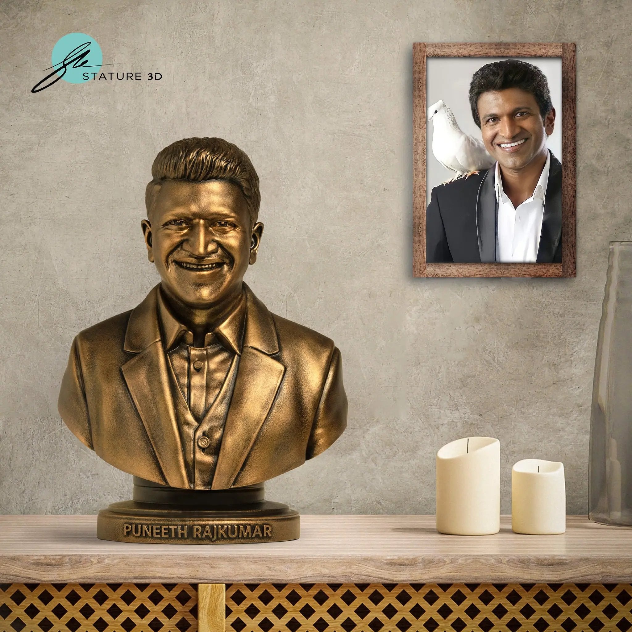 Premium Bronze Sculpture - STATURE 3D