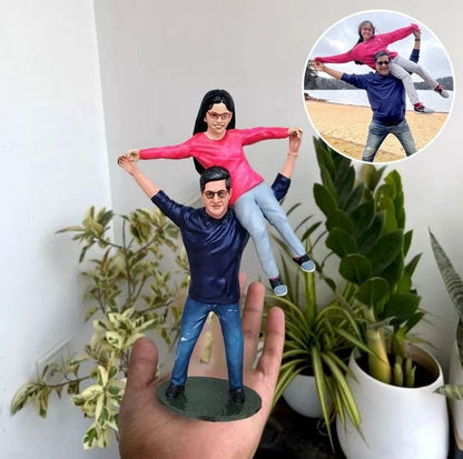 3D Couple Full Body Miniature