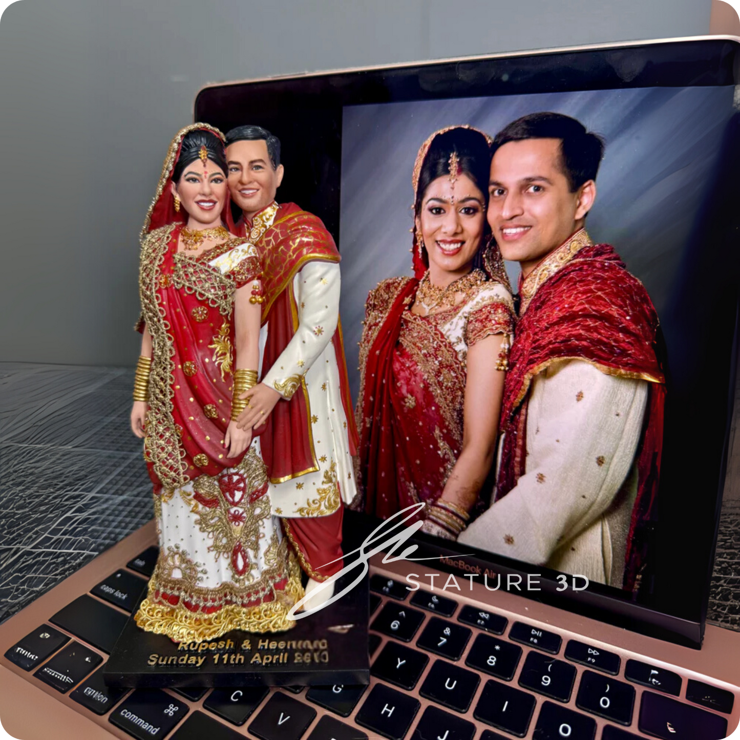 Couple(Traditional) Full Body Miniature - STATURE 3D