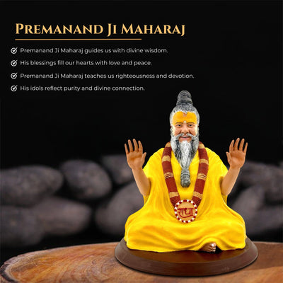 Premanand Ji Maharaj Idol Stature 3D