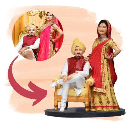 3D Couple Full Body Miniature