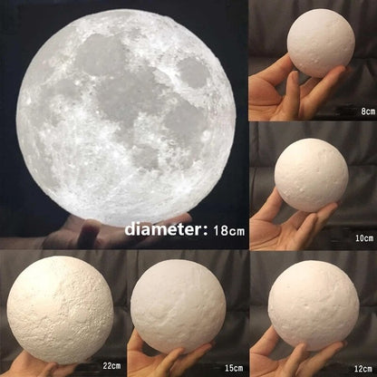 3D Moon Lamp