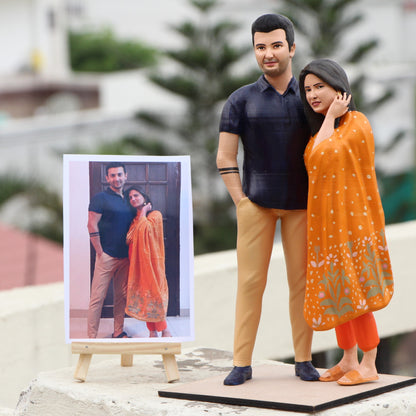 3D Couple Full Body Miniature