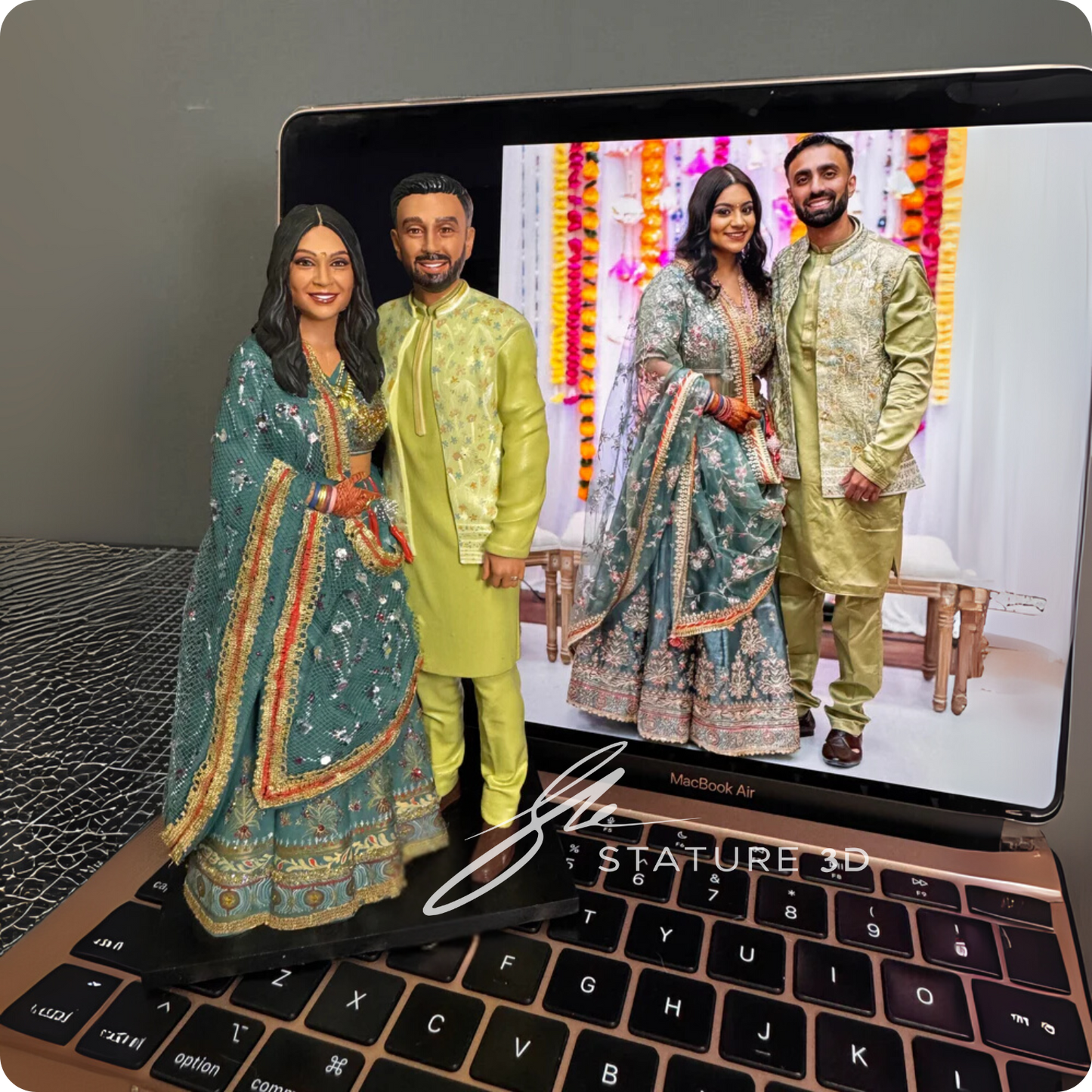 Couple(Traditional) Full Body Miniature - STATURE 3D