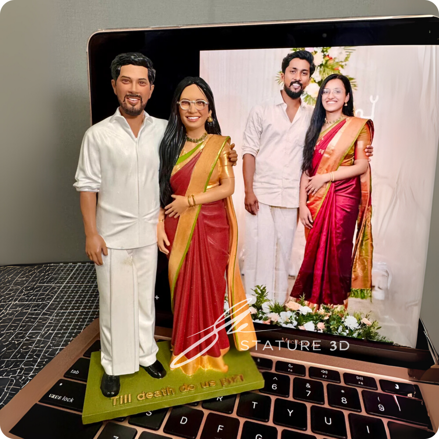 Couple(Traditional) Full Body Miniature - STATURE 3D