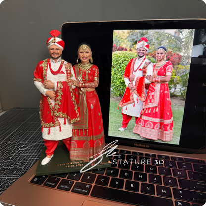 Couple(Traditional) Full Body Miniature - STATURE 3D