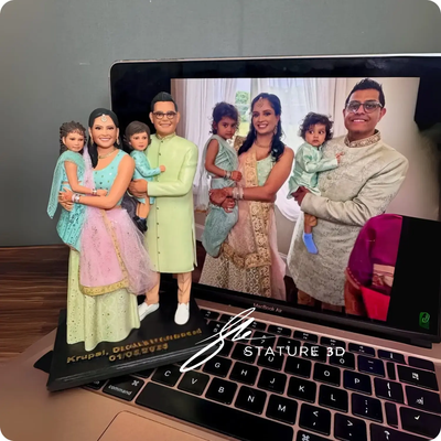 Family 3D Miniature - STATURE 3D