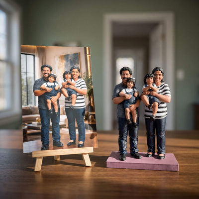 Family 3D Miniature