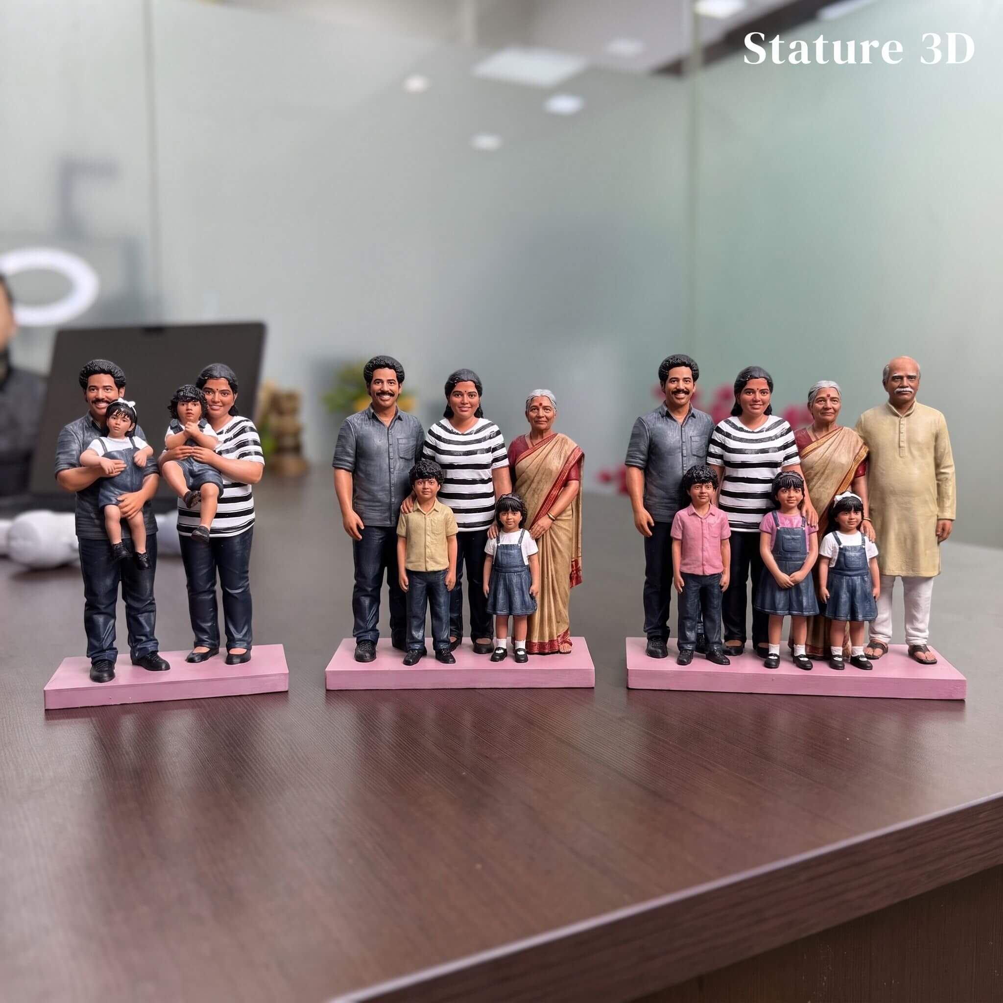 Family 3D Miniature