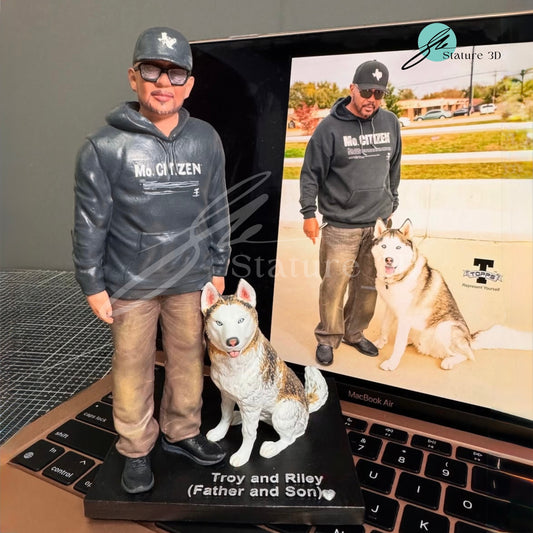3D Miniature with Pet