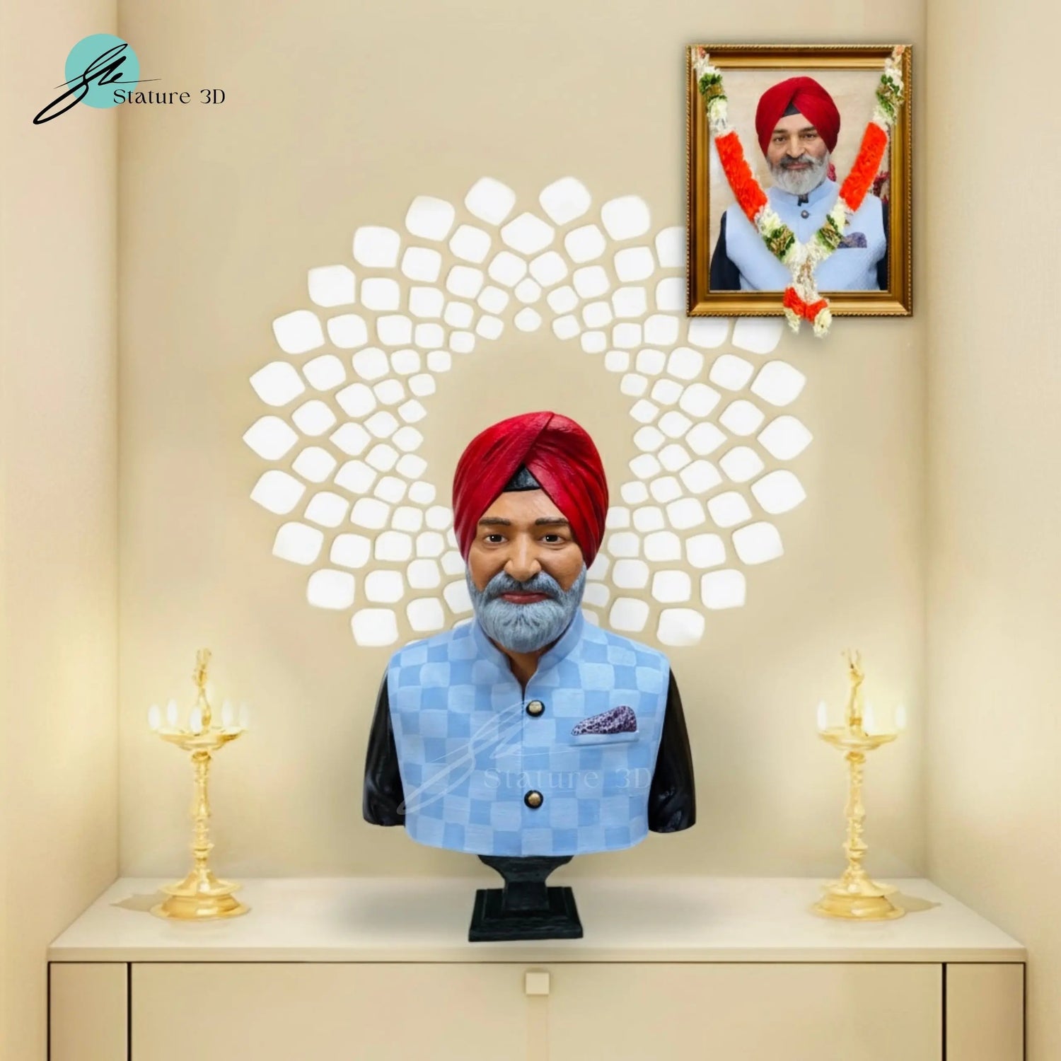 Solo Half Body Miniature - STATURE 3D