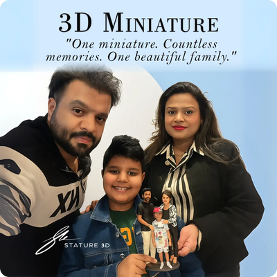 Family 3D Miniature - STATURE 3D