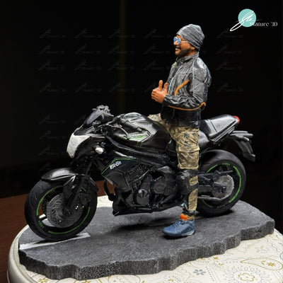 Solo Bike Miniature